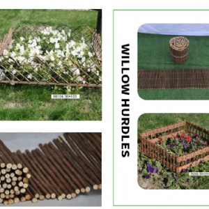 Willow hurdles