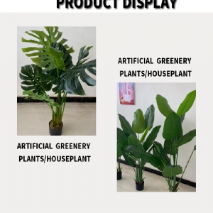 ARTIFICIAL  GREENERY  PLANTS/HOUSEPLANT